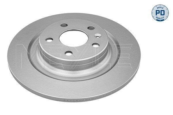Bromsskiva Solid, Bakaxel Meyle 515 523 0015/PD MEYLE