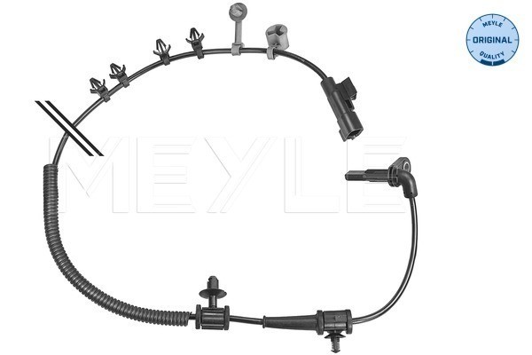 ABS-givare, Sensor, hjulvarvtal, Bakaxel vänster Meyle 614 800 00 MEYLE ABS-givare, Sensor, hjulvarvtal, Bakaxel vänster Meyle 614 800 00 MEYLE