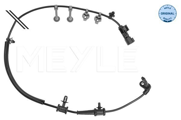 ABS-givare, Sensor, hjulvarvtal, Bakaxel höger Meyle 614 800 0030 MEYLE