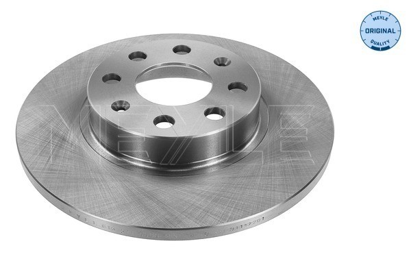 Bromsskiva Solid, Framaxel Meyle 615 521 0003 MEYLE