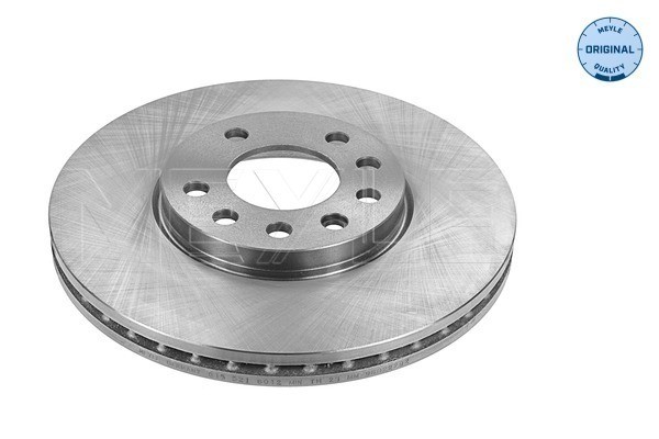 Bromsskiva Ventilerad, Framaxel, Bakaxel Meyle 615 521 6012 MEYLE