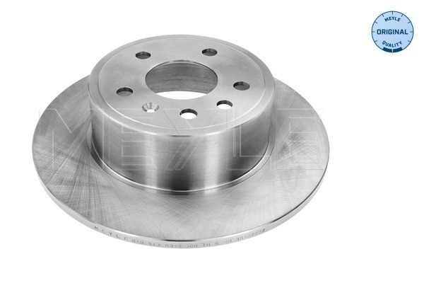Bromsskiva Solid, Bakaxel Meyle 615 523 0021 MEYLE