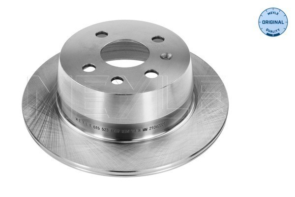 Bromsskiva Solid, Bakaxel Meyle 615 523 6007 MEYLE