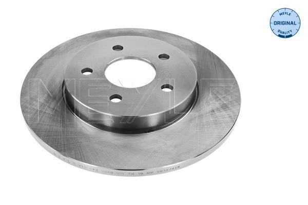 Bromsskiva Solid, Bakaxel Meyle 715 523 0019 MEYLE