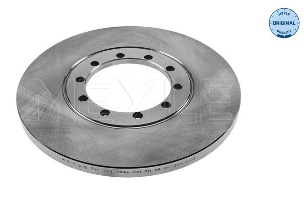 Bromsskiva Solid, Bakaxel Meyle 715 523 7044 MEYLE