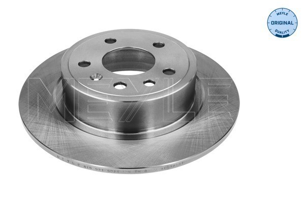 Bromsskiva Solid, Bakaxel Meyle 815 521 5025 MEYLE