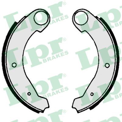 Bromsbackar, sats, Bakaxel Lpr 00410 LPR