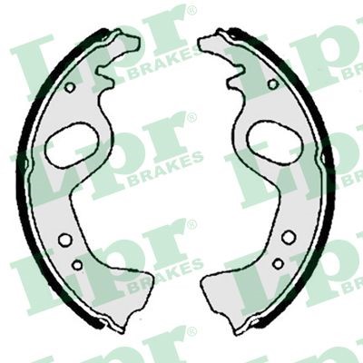 Bromsbackar, sats, Bakaxel LPR LPR