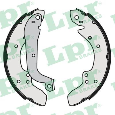 Bromsbackar, sats, Bakaxel Lpr 00930 LPR