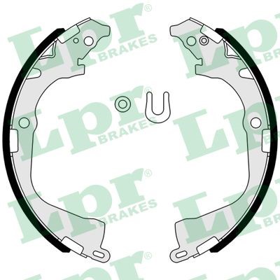 Bromsbackar, sats, Bakaxel Lpr 01011 LPR
