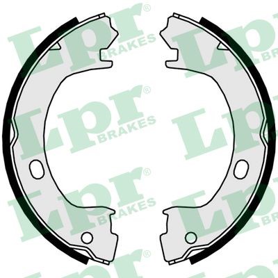 Bromsbackar, sats, parkeringsbroms, Bakaxel Lpr 01015 LPR
