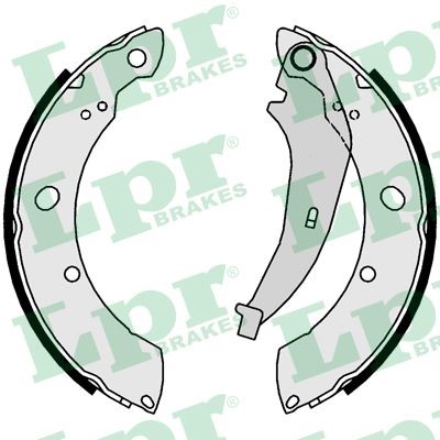 Bromsbackar, sats, Bakaxel Lpr 01016 LPR