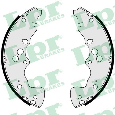 Bromsbackar, sats, Bakaxel Lpr 01032 LPR