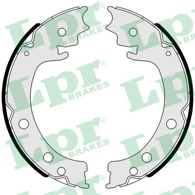 Bromsbackar, sats, parkeringsbroms, Bakaxel Lpr 01041 LPR
