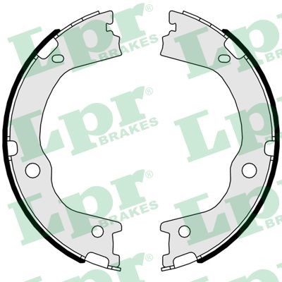 Bromsbackar, sats, parkeringsbroms, Bakaxel Lpr 01047 LPR