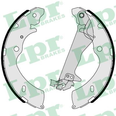 Bromsbackar, sats, Bakaxel Lpr 01048 LPR