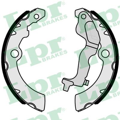 Bromsbackar, sats, Bakaxel Lpr 01051 LPR