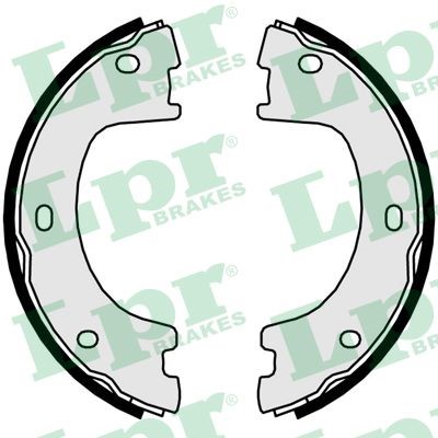 Bromsbackar, sats, parkeringsbroms, Bakaxel Lpr 01056 LPR