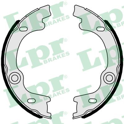 Bromsbackar, sats, parkeringsbroms, Bakaxel Lpr 01063 LPR