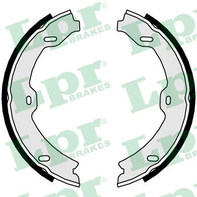 Bromsbackar, sats, parkeringsbroms, Bakaxel Lpr 01068 LPR