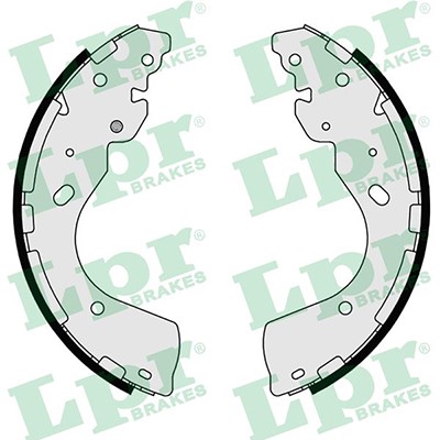 Bromsbackar, sats, Bakaxel Lpr 01073 LPR
