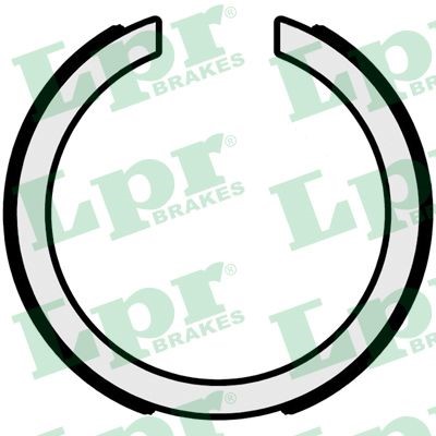 Bromsbackar, sats, parkeringsbroms, Bakaxel Lpr 01095 LPR