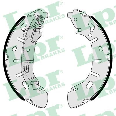 Bromsbackar, sats, Bakaxel Lpr 01101 LPR