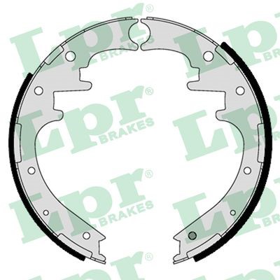 Bromsbackar, sats, Bakaxel Lpr 01125 LPR