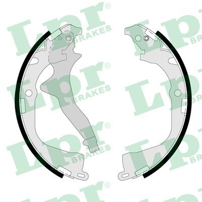 Bromsbackar, sats, Bakaxel Lpr 01134 LPR