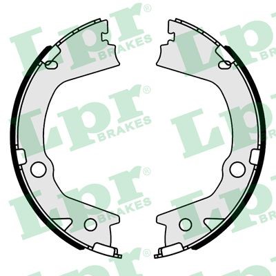 Bromsbackar, sats, parkeringsbroms, Bakaxel Lpr 01136 LPR