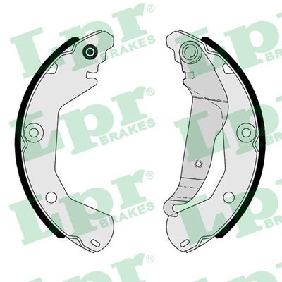Bromsbackar, sats, Bakaxel Lpr 01163 LPR