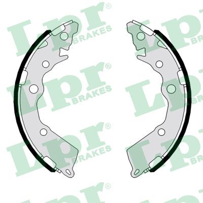 Bromsbackar, sats, Bakaxel Lpr 01167 LPR