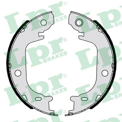 Bromsbackar, sats, parkeringsbroms, Bakaxel Lpr 01173 LPR