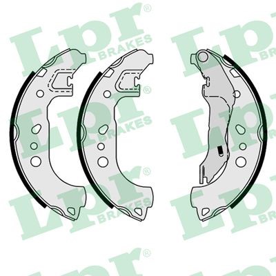 Bromsbackar, sats, Bakaxel Lpr 01179 LPR