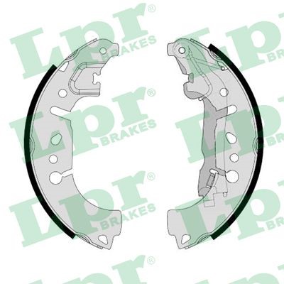 Bromsbackar, sats, Bakaxel Lpr 01185 LPR