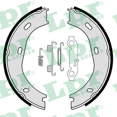 Bromsbackar, sats, parkeringsbroms, Bakaxel Lpr 01839 LPR