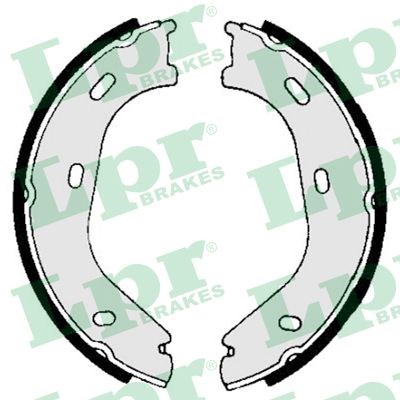 Bromsbackar, sats, parkeringsbroms, Bakaxel Lpr 01840 LPR