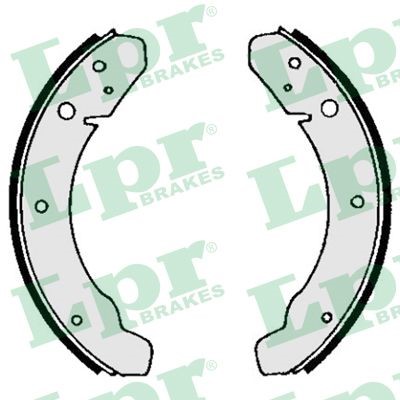 Bromsbackar, sats, Bakaxel, Framaxel Lpr 03890 LPR