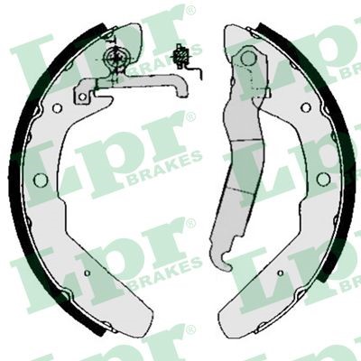 Bromsbackar, sats, Bakaxel Lpr 03970 LPR