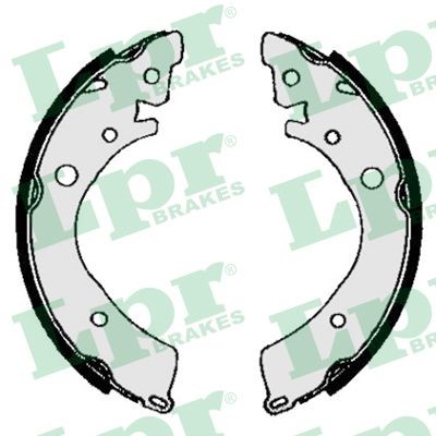 Bromsbackar, sats, Bakaxel Lpr 04350 LPR
