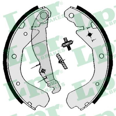 Bromsbackar, sats, Bakaxel Lpr 04640 LPR