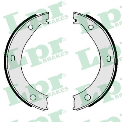 Bromsbackar, sats, parkeringsbroms, Bakaxel Lpr 04690 LPR