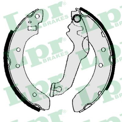 Bromsbackar, sats, Bakaxel Lpr 04800 LPR