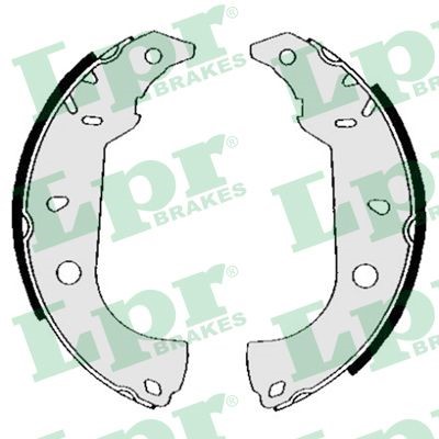 Bromsbackar, sats, Bakaxel Lpr 04860 LPR