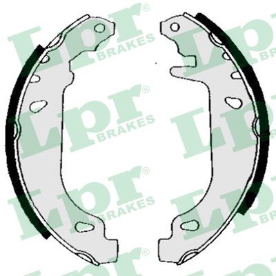 Bromsbackar, sats, Bakaxel Lpr 04880 LPR