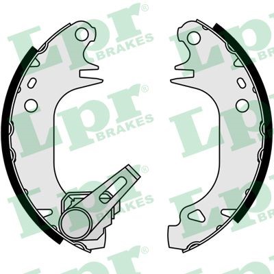 Bromsbackar, sats, Bakaxel Lpr 04930 LPR