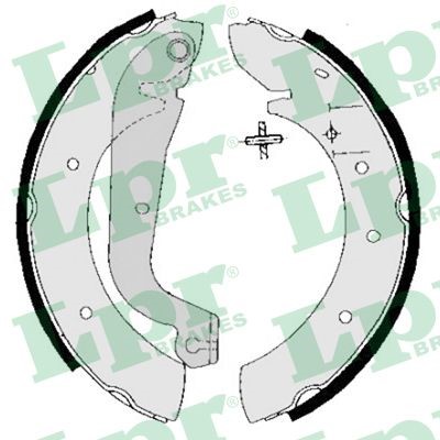 Bromsbackar, sats, Bakaxel Lpr 05020 LPR