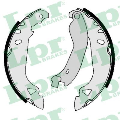 Bromsbackar, sats, Bakaxel Lpr 05040 LPR