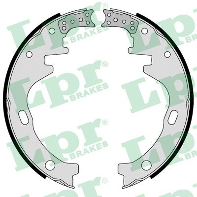 Bromsbackar, sats, Bakaxel Lpr 05250 LPR