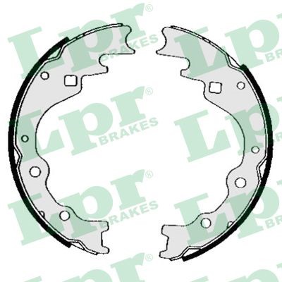 Bromsbackar, sats, Bakaxel Lpr 05450 LPR